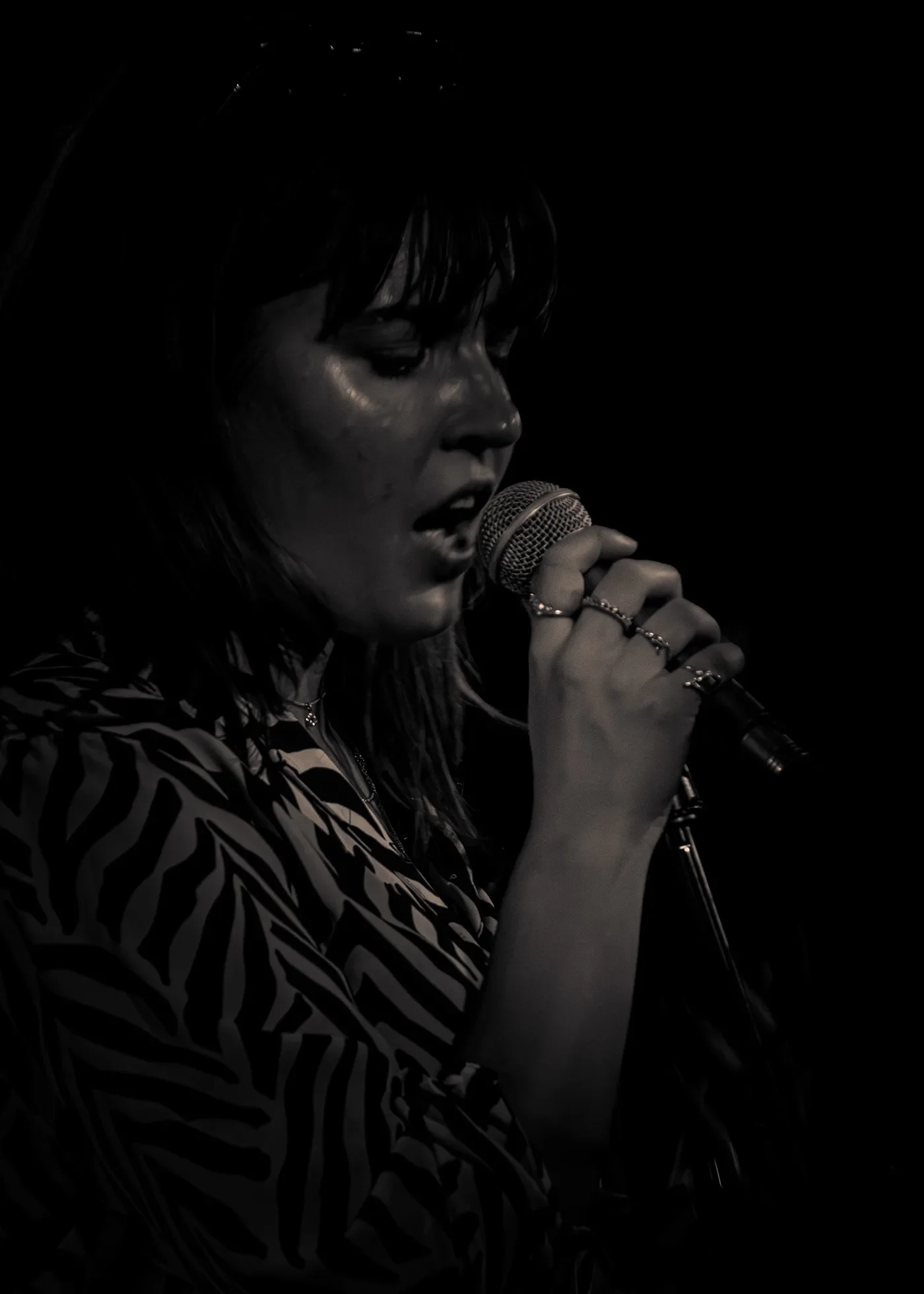 Dani Black performing at Guilt & Company in Vancouver