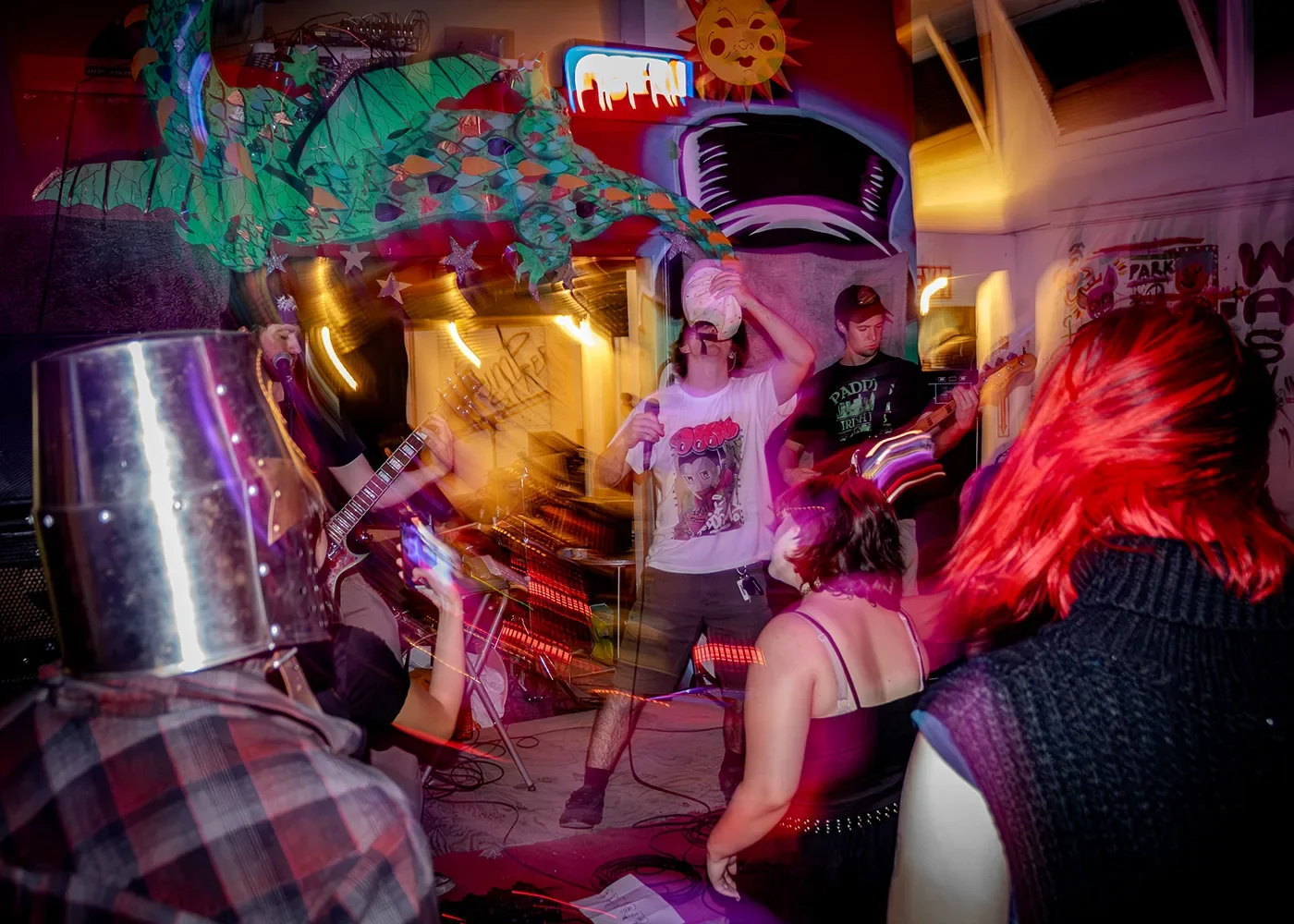 Chronic Fatigue performing at Grey Lab in Vancouver