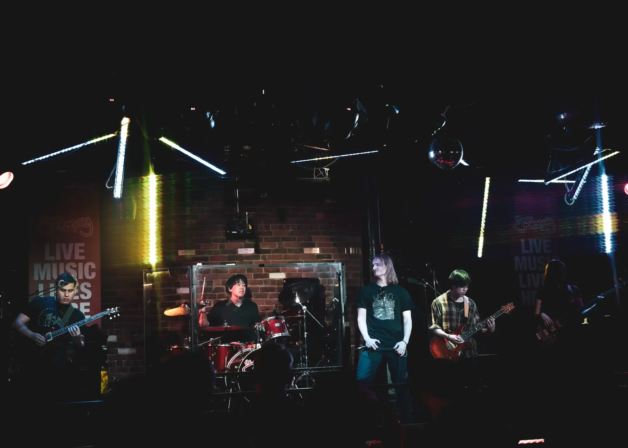 In Pieces performing at The Roxy Cabaret in Vancouver