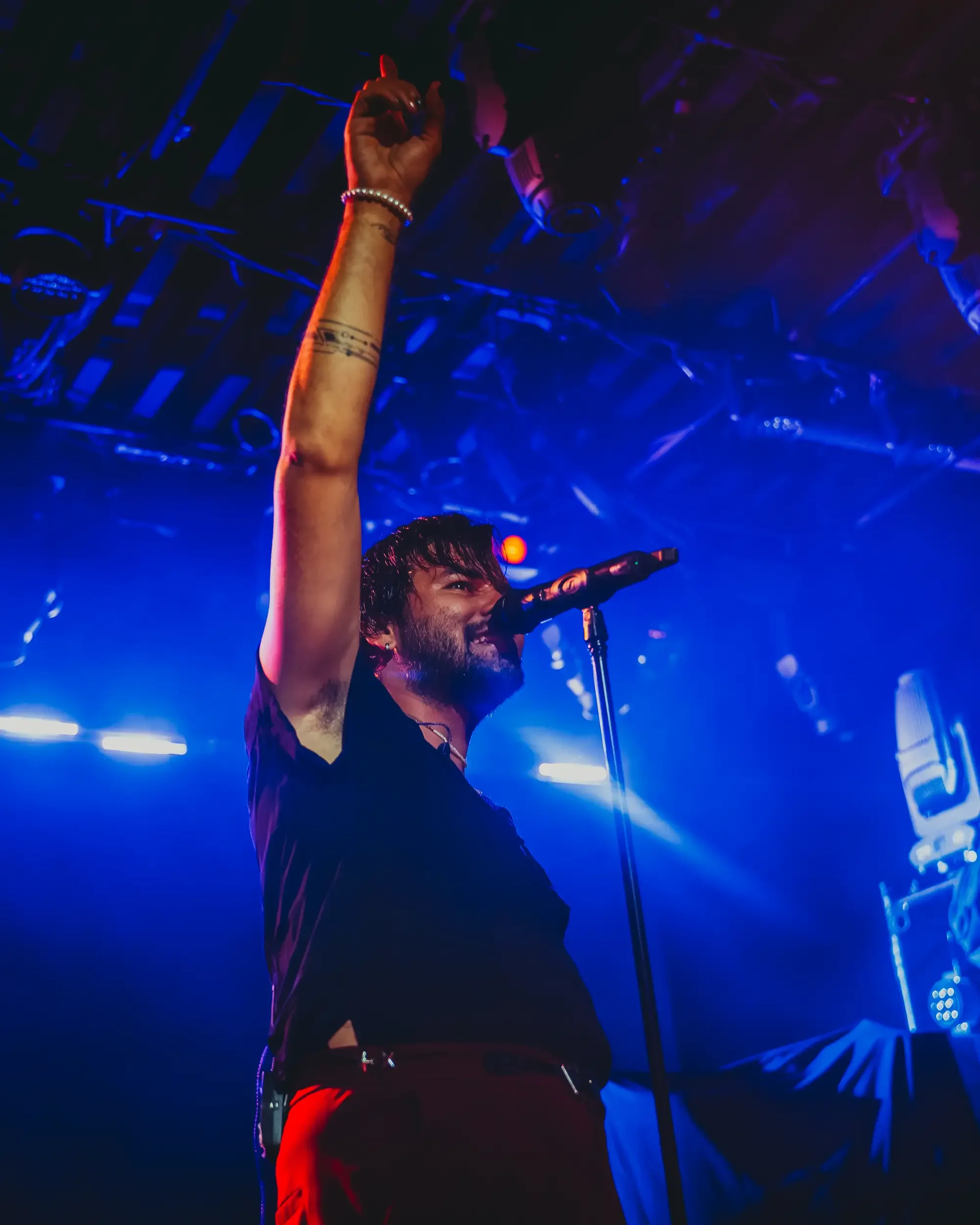 Northlane performing at Commodore Ballroom
