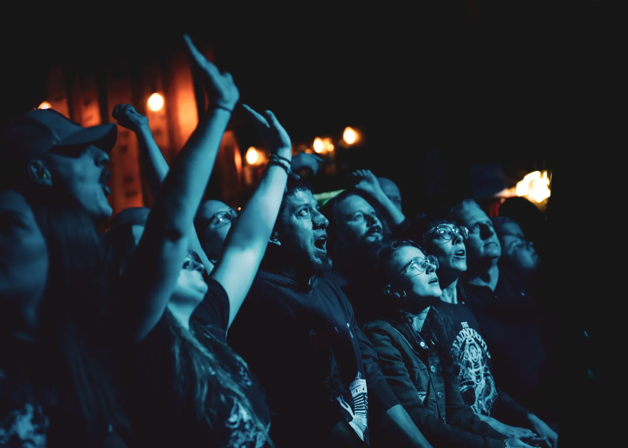 Crowd shot at the Rickshaw Theatre pre-show