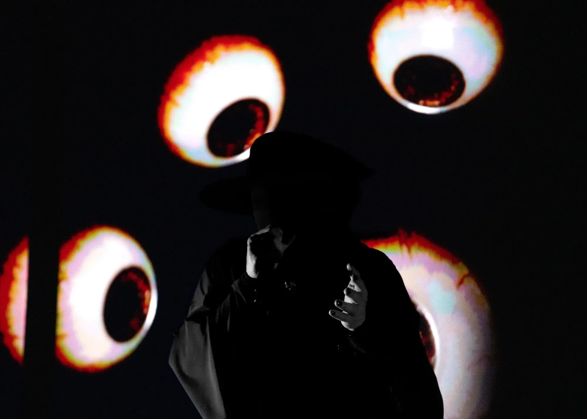 WITCHZ hands to crowd